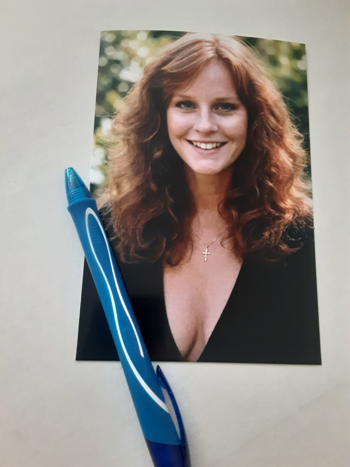 MARY McDONOUGH, THE WALTONS TV SHOW BEAUTIFUL ACTRESS, 4X6 GLOSSY COLOR PHOTO 