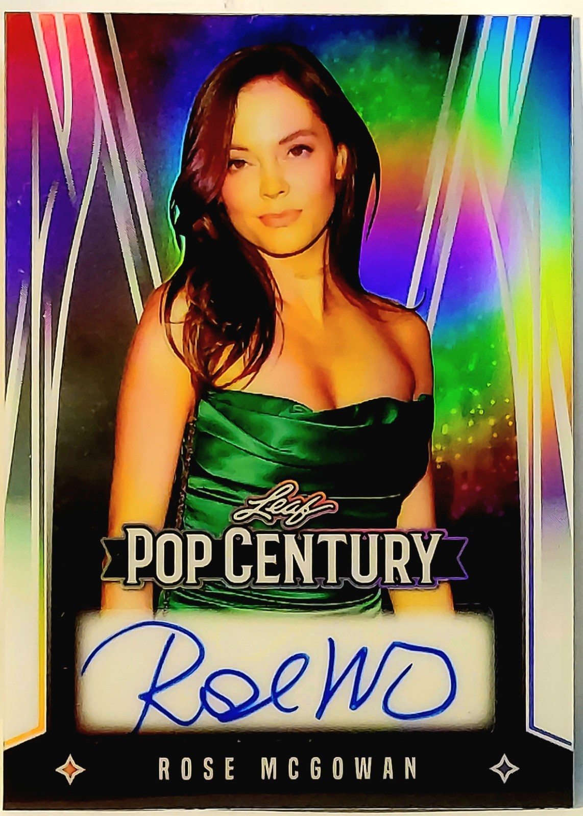 2025 Leaf Pop Century Silver Autograph SSP /20 Rose McGowan - Charmed - Scream