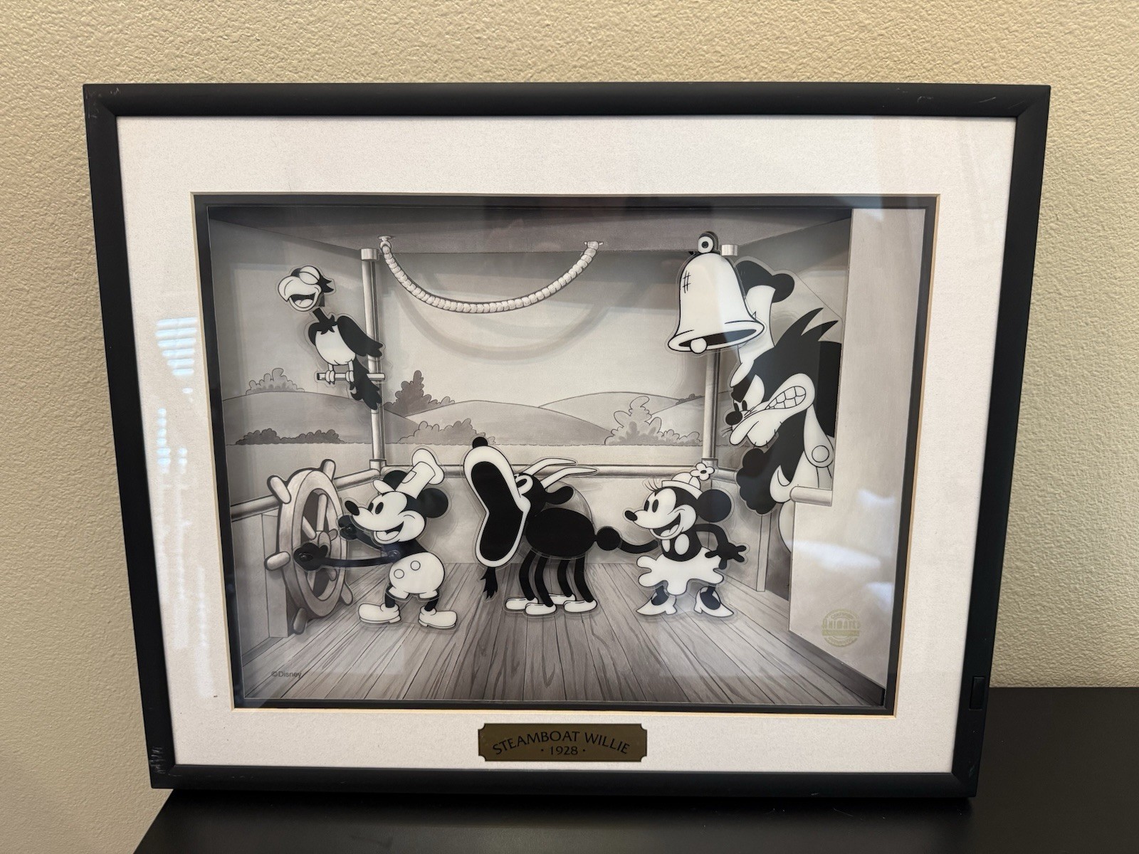 Disney 1998 Wall Art Animated Animations Steamboat Willie 1928 Model DY1SW Disney 1998 Wall Art Animated Animations Steamboat Willie 1928 Model DY1SW
