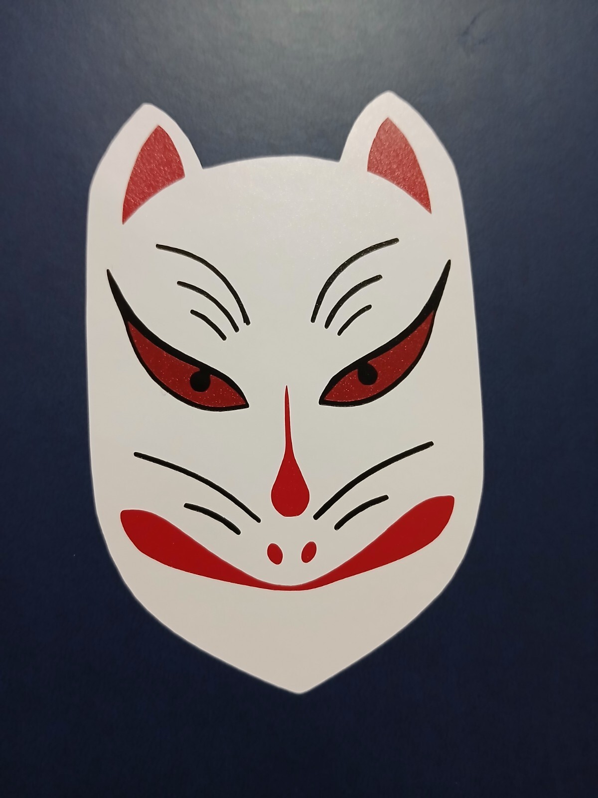 Babymetal Kitsune Fox God Mask Sticker Vinyl Decal Baby Metal Waterproof