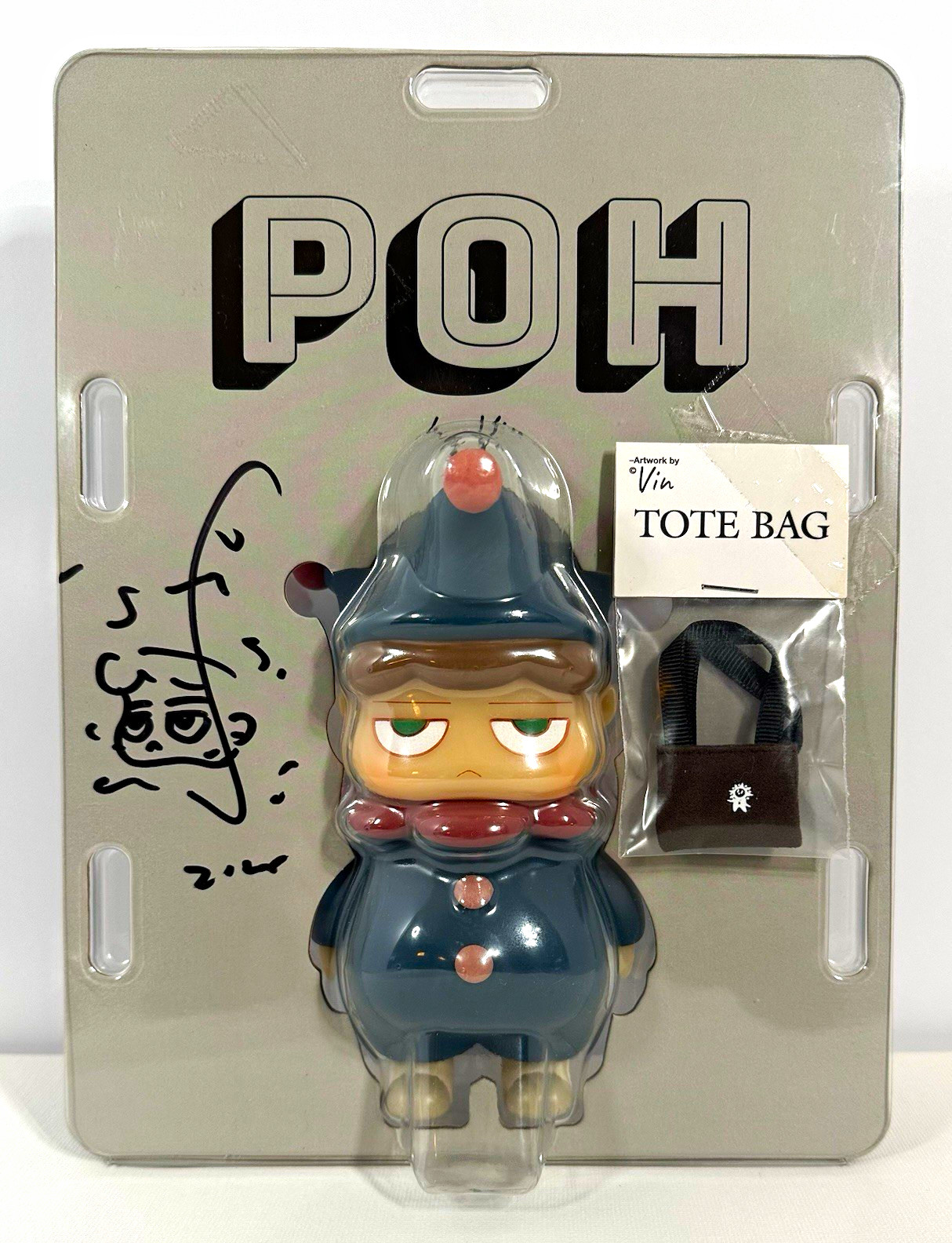 One Little Planet POH Figure w/ Tote Bag Accessory Vin Signed & Unopened