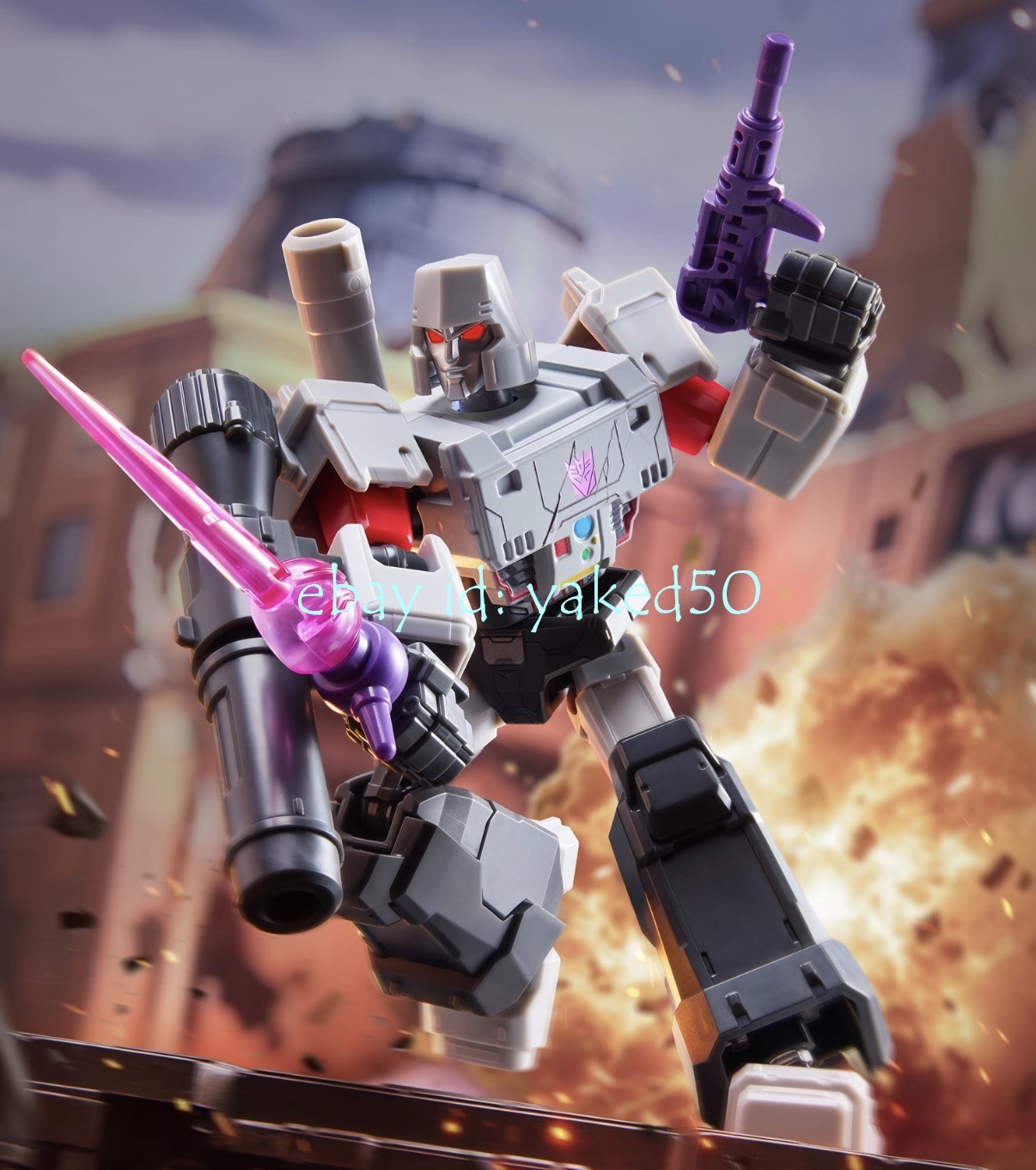 Megatron Luminous Version Transformers Model Figure Blokees Toy -fgv5