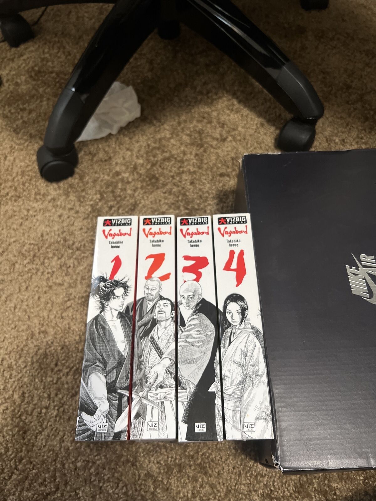Vagabond Vizbig Manga Volumes 1-4 Set Brand New English