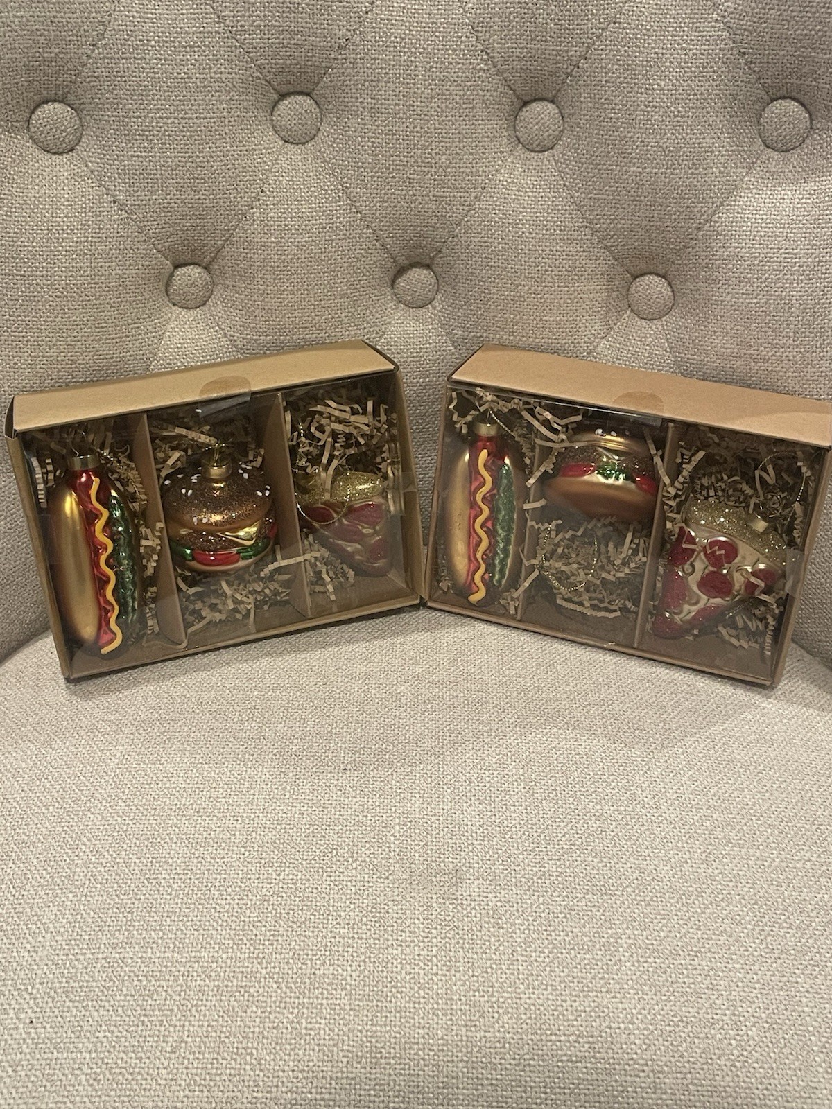 Wondershop Target Food Christmas Ornament Set (2x)