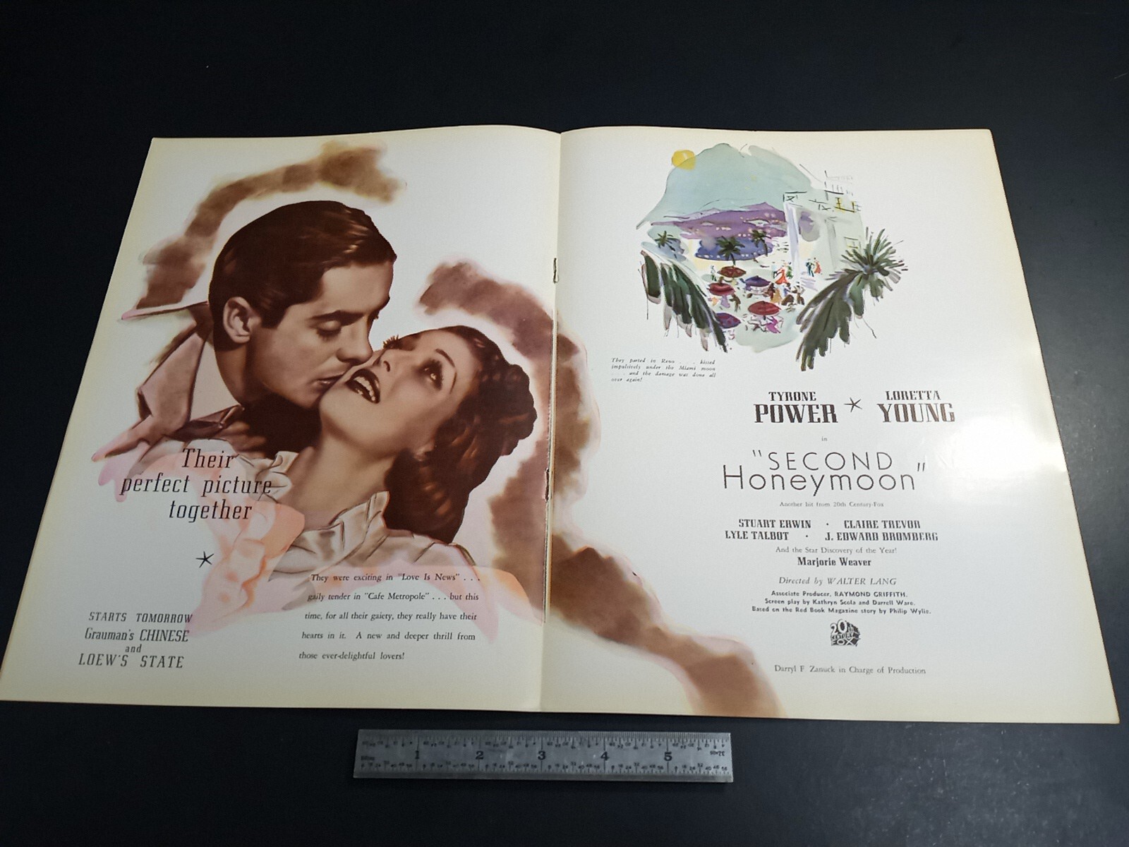 Hollywood Reporter Dec 14 1937 Second Honeymoon Loretta Young Tyrone Power 