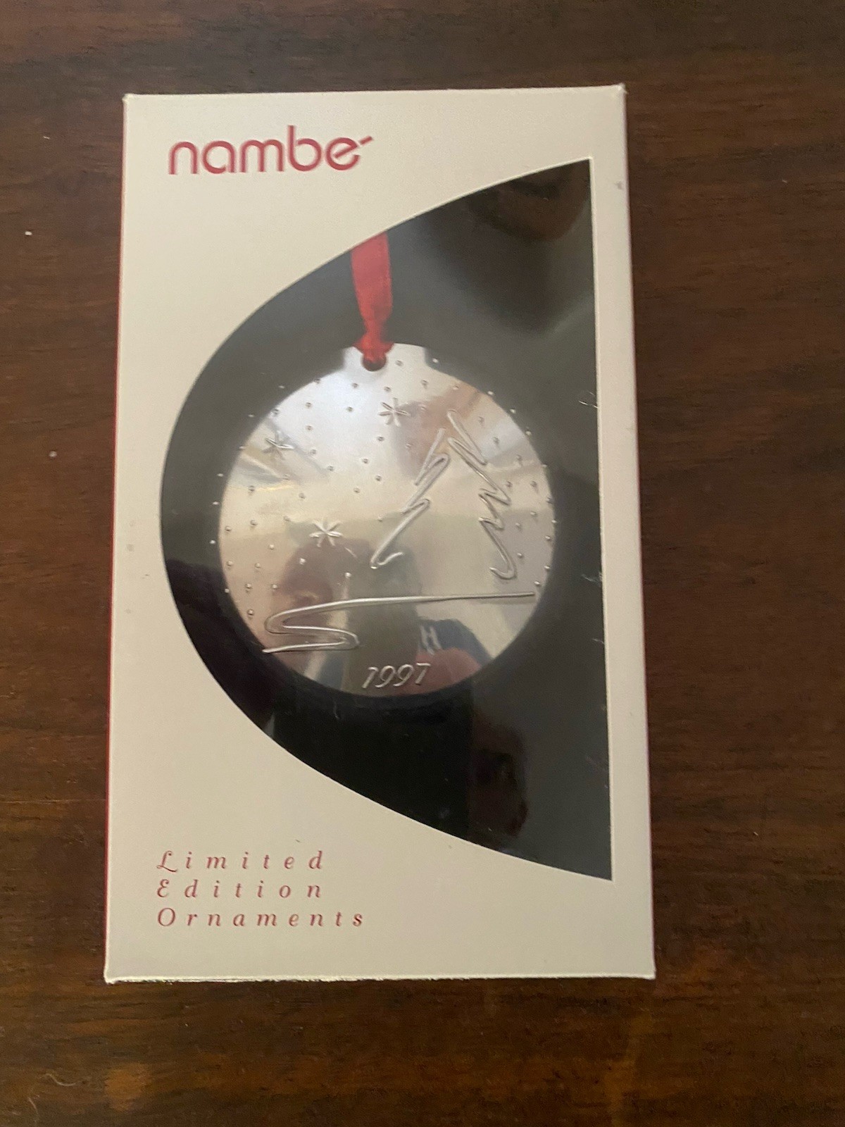 NAMBE Limited Edition 1997 Tree Christmas XMAS Ornament Vintage In Box