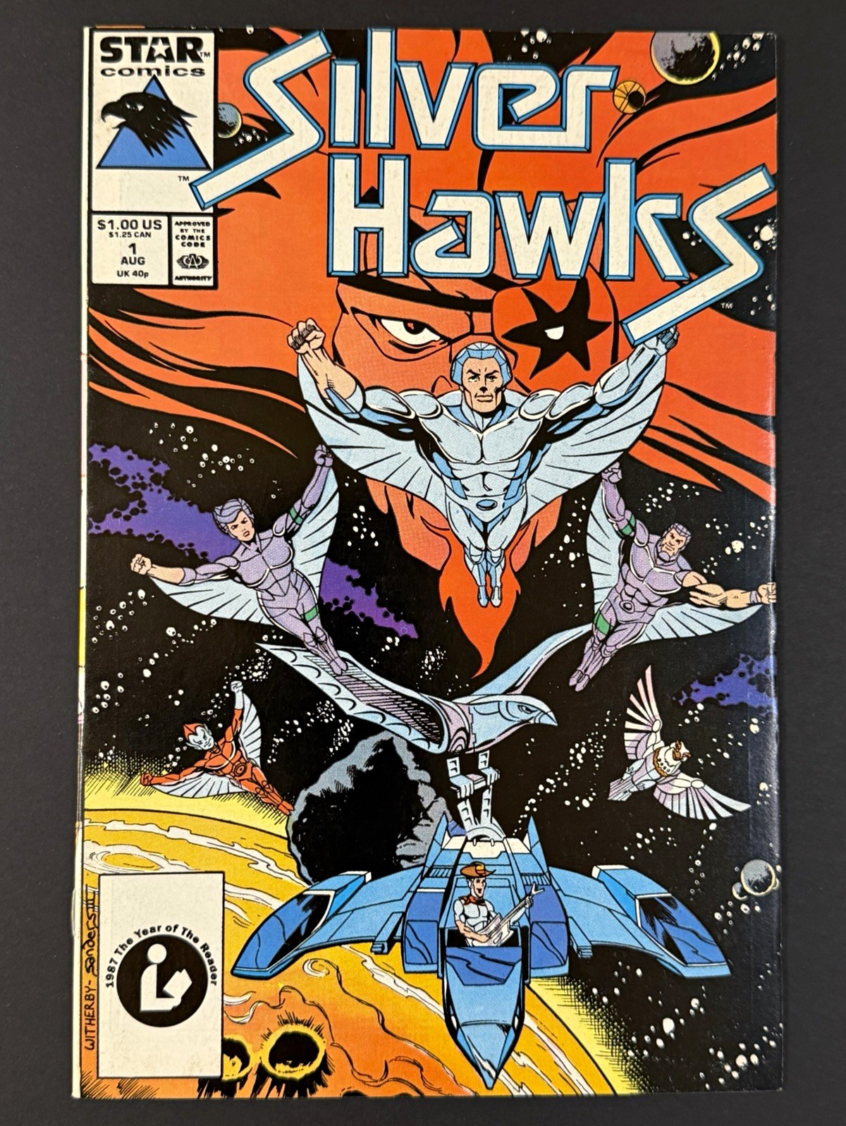 SilverHawks #1 1987 Marvel Star Comics 1st Comic Appearance Direct Edition VF