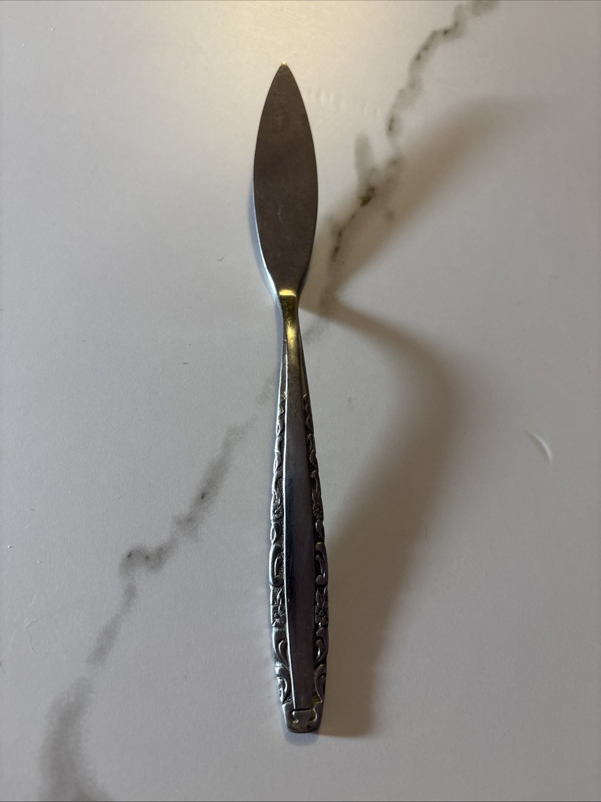 Vintage Northland Love Story Stainless Flat Handle Master Butter Knife Korea B7 Vintage Northland Love Story Stainless Flat Handle Master Butter Knife Korea B7