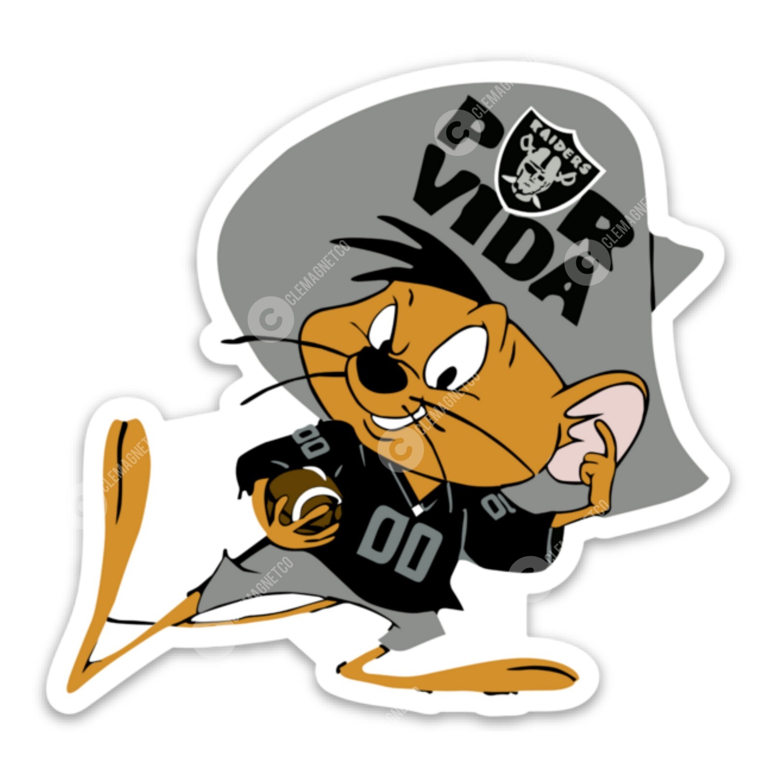 Las Vegas MAGNET - Speedy Gonzales Raiders Nation former Oakland 