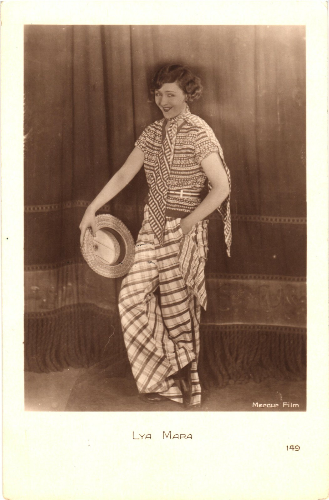 Actress Lya Mara German Silent Film Star RPPC Real Photo Postcard Mercur Film Actress Lya Mara German Silent Film Star RPPC Real Photo Postcard Mercur Film