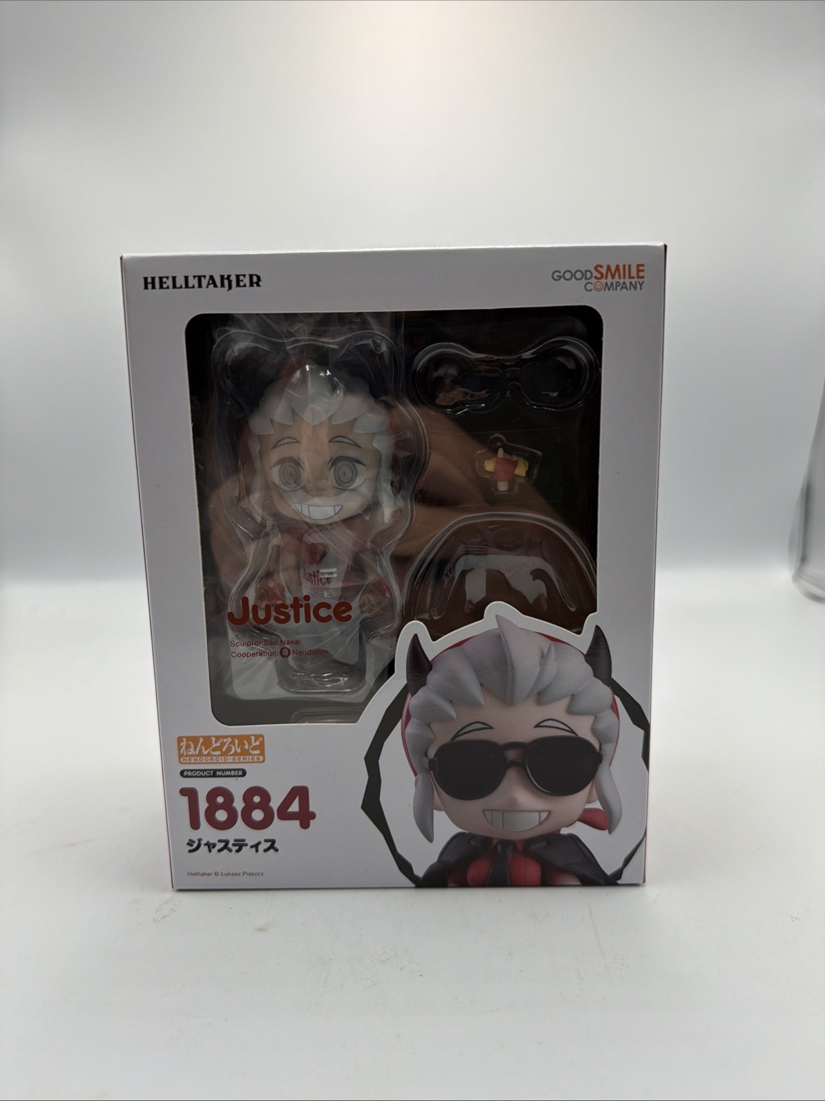Helltaker figure justice Nendoroid 1884 Good Smile Company Brand New Sealed