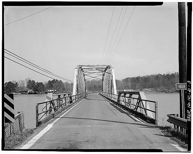 Bridge spanning Abbotts Creek,Southmont,Davidson County,North Carolina,NC,2