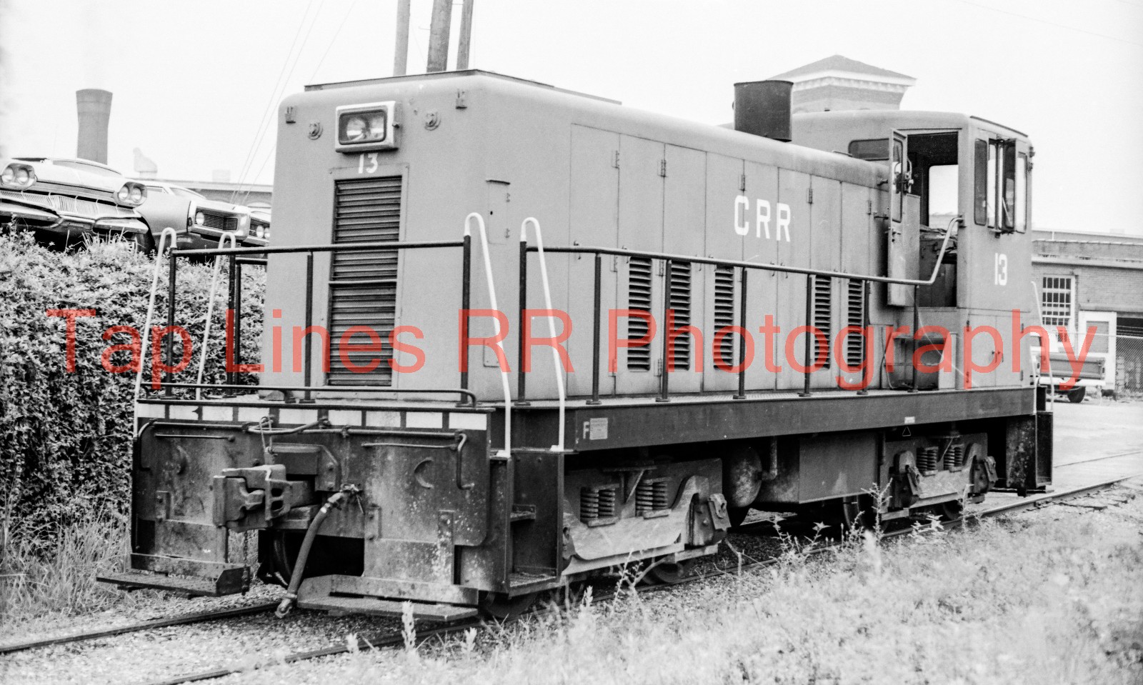 Cliffside RR  #13 GE 70t Cliffside NC 8-6-1971 DTC New 5x8 Photo