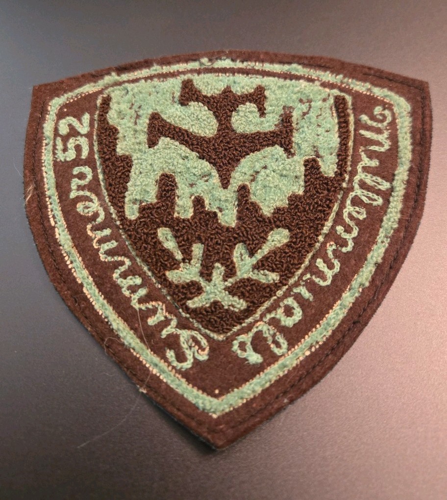 Vintage Boy Scouts Of America Summer Camp Shield Shaped Patch