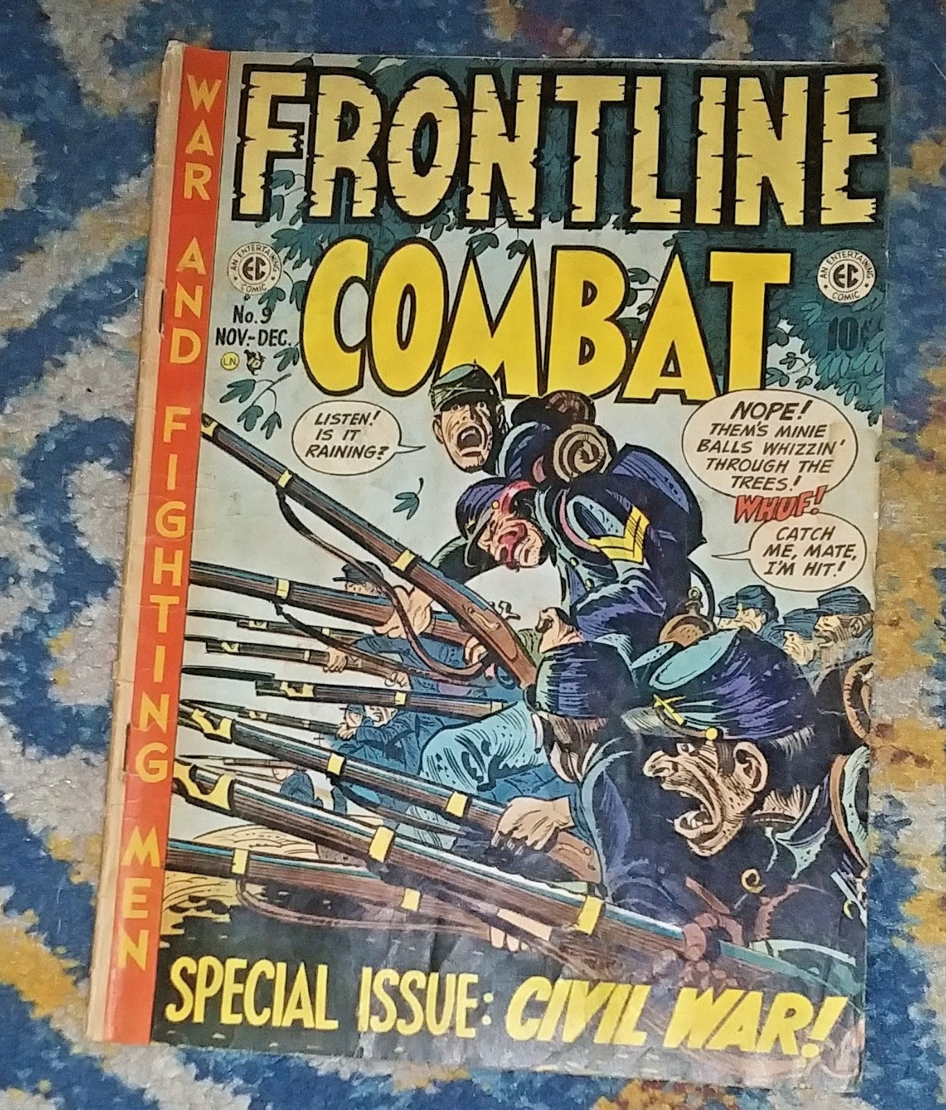 FRONTLINE COMBAT #9 Nov-Dec 1952 (EC) SPECIAL ISSUE: CIVIL WAR Kurtzman-c