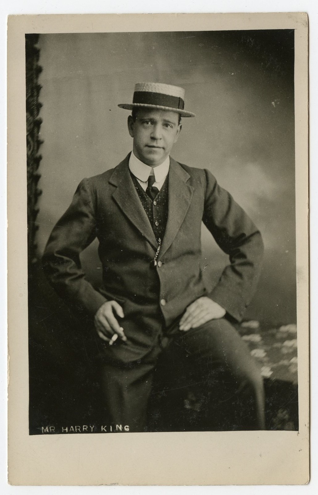 Mr. Harry King, Football League EFL English Footballer,  Soccer Photo Postcard