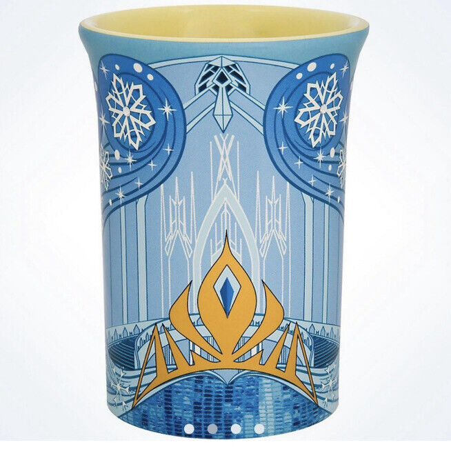 Disney Parks~Frozen Elsa Relief Dress~Ceramic Coffee Mug~ NEW