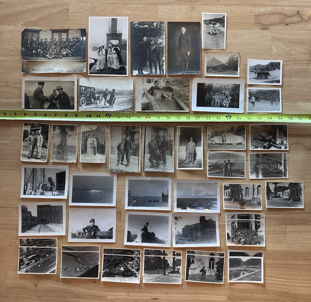 Lot 45+ Antique/Vintage WW1 & WW2 Militaria RPPC and Photos