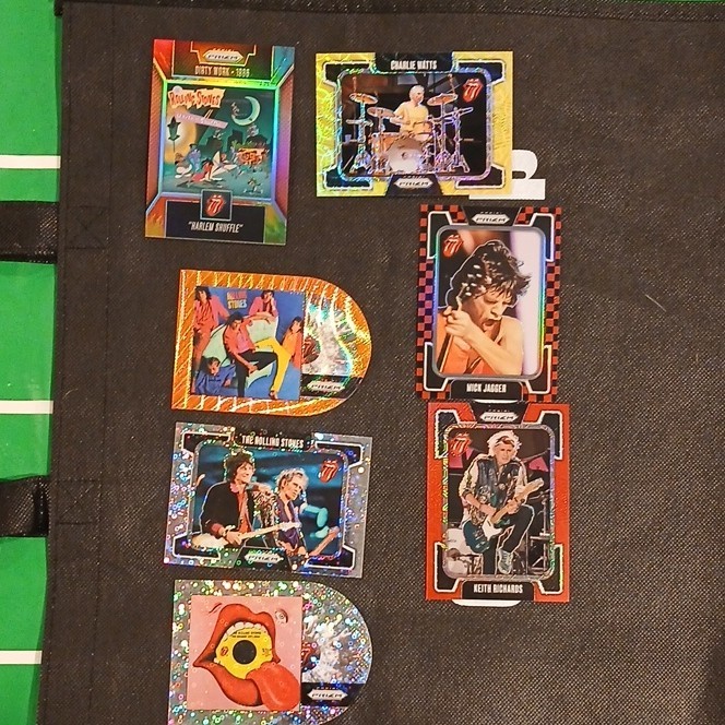 Panini 2025 Prizm The Rolling Stones 40-Card Lot Serial # Jagger Richards