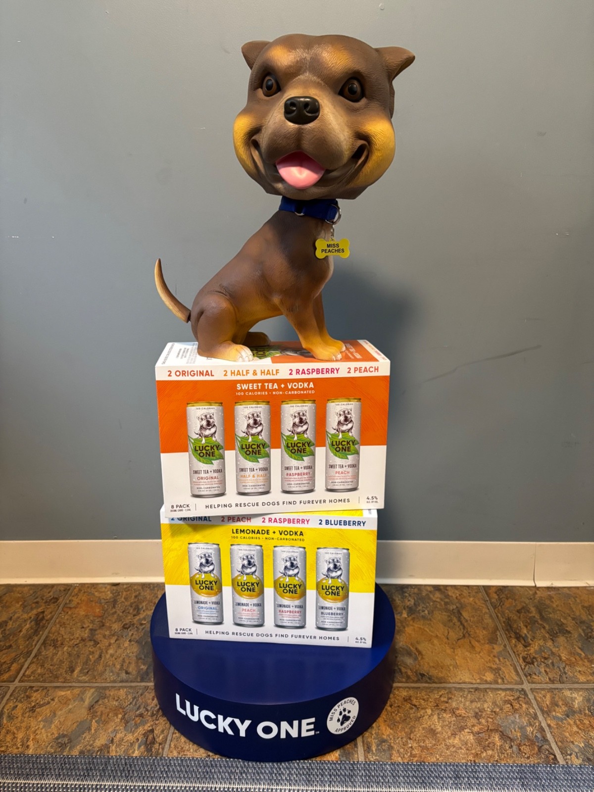 Miss Peaches Bobblehead - Presented by Dave Portnoy/Barstool Sports/Lucky One