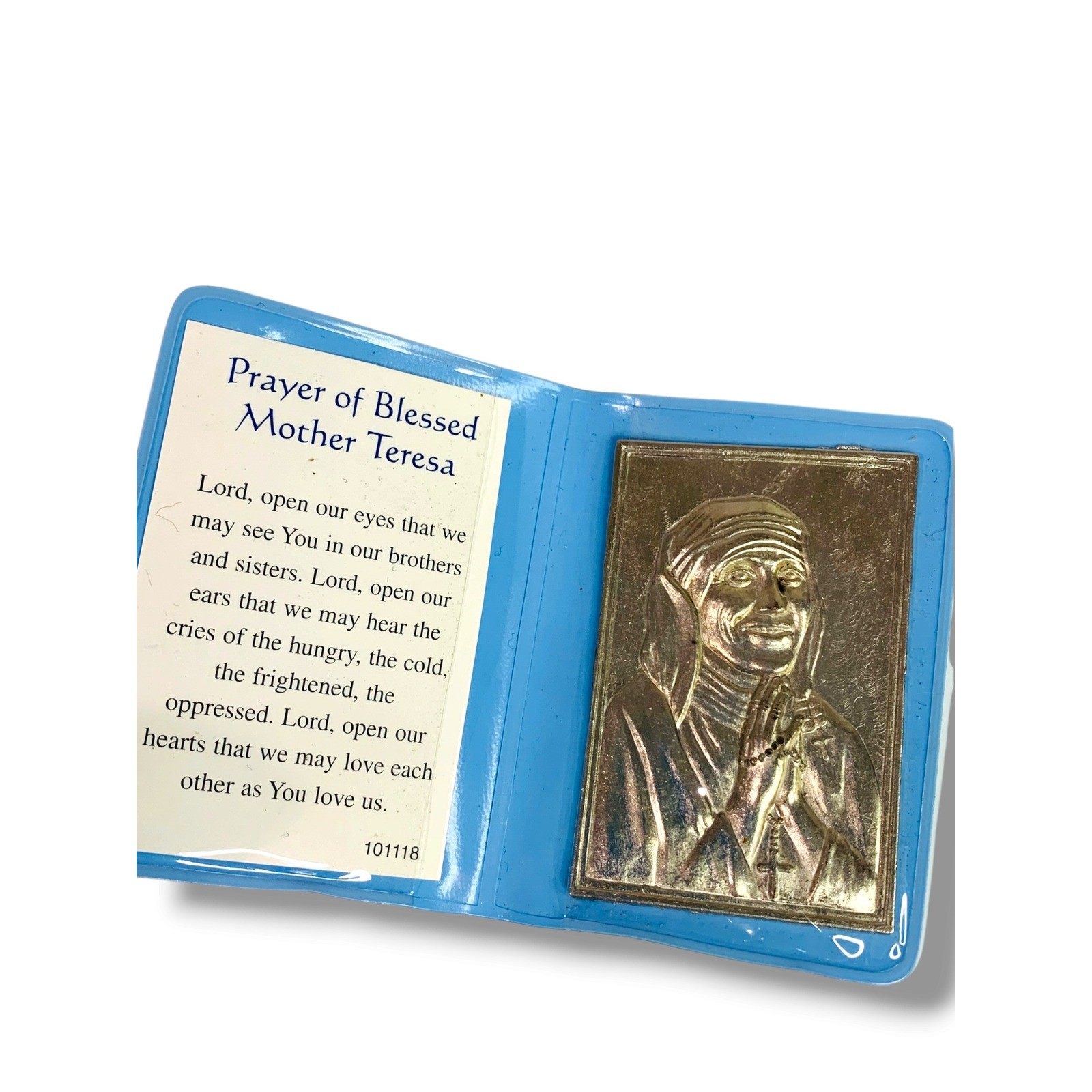 Prayer of Blessed Mother Teresa Sacred Heart Monastery Pocket Prayer Folder