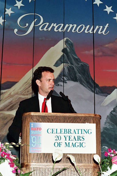 Tom Hanks during 1994 ShoWest in Las Vegas Nevada United States Old Photo 6