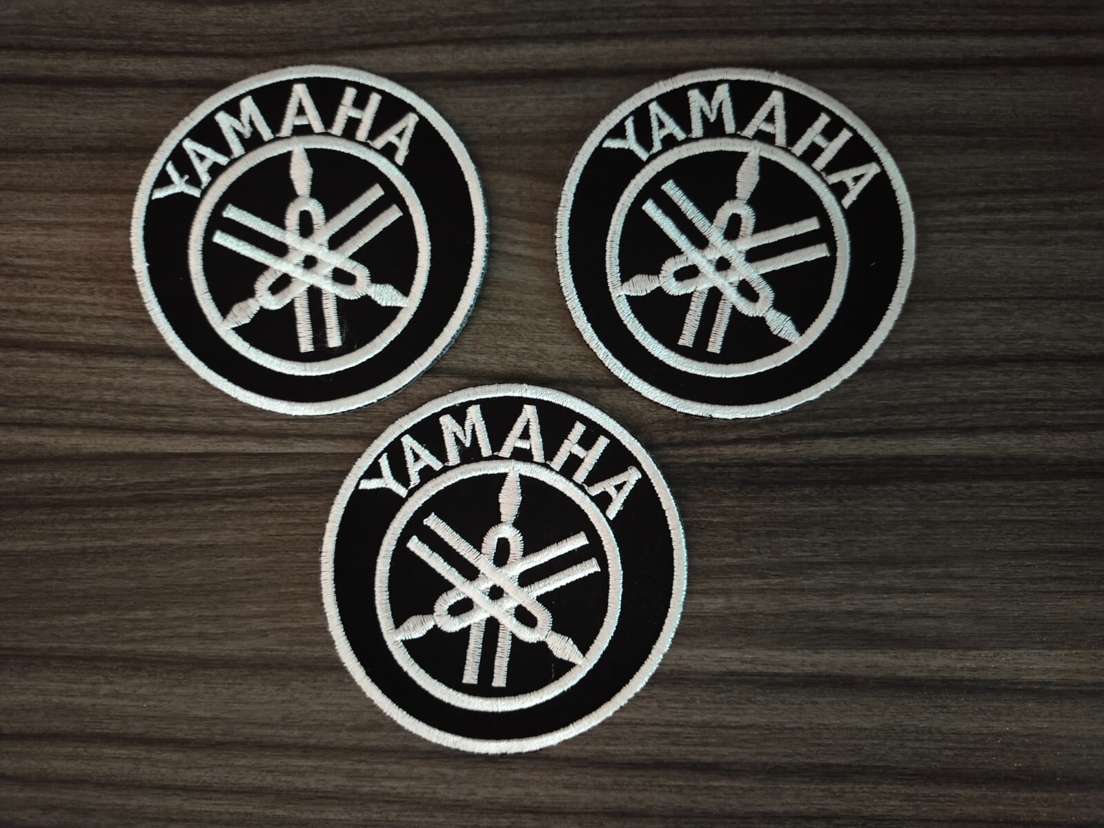 3pcs YAMAHA Motorcycle Biker Iron on Patch or Sew Embroidered on fabric #004