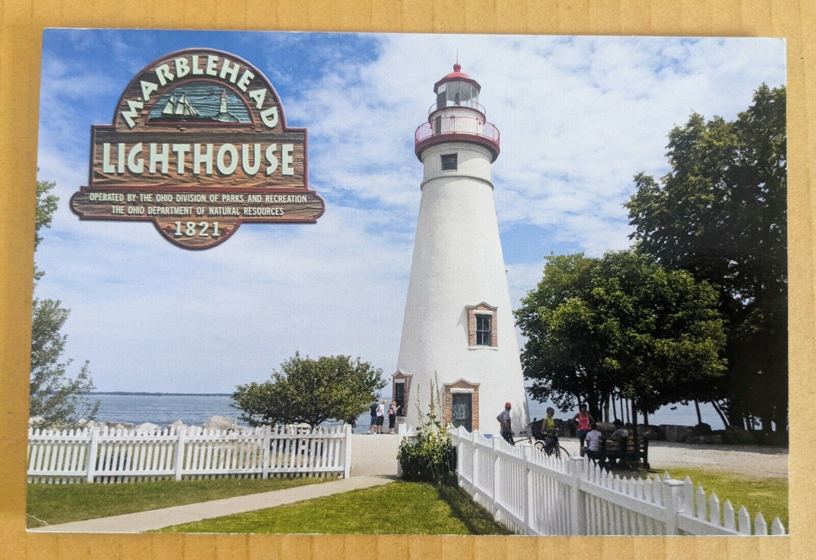Postcard OH: Marblehead Lighthouse, Ohio