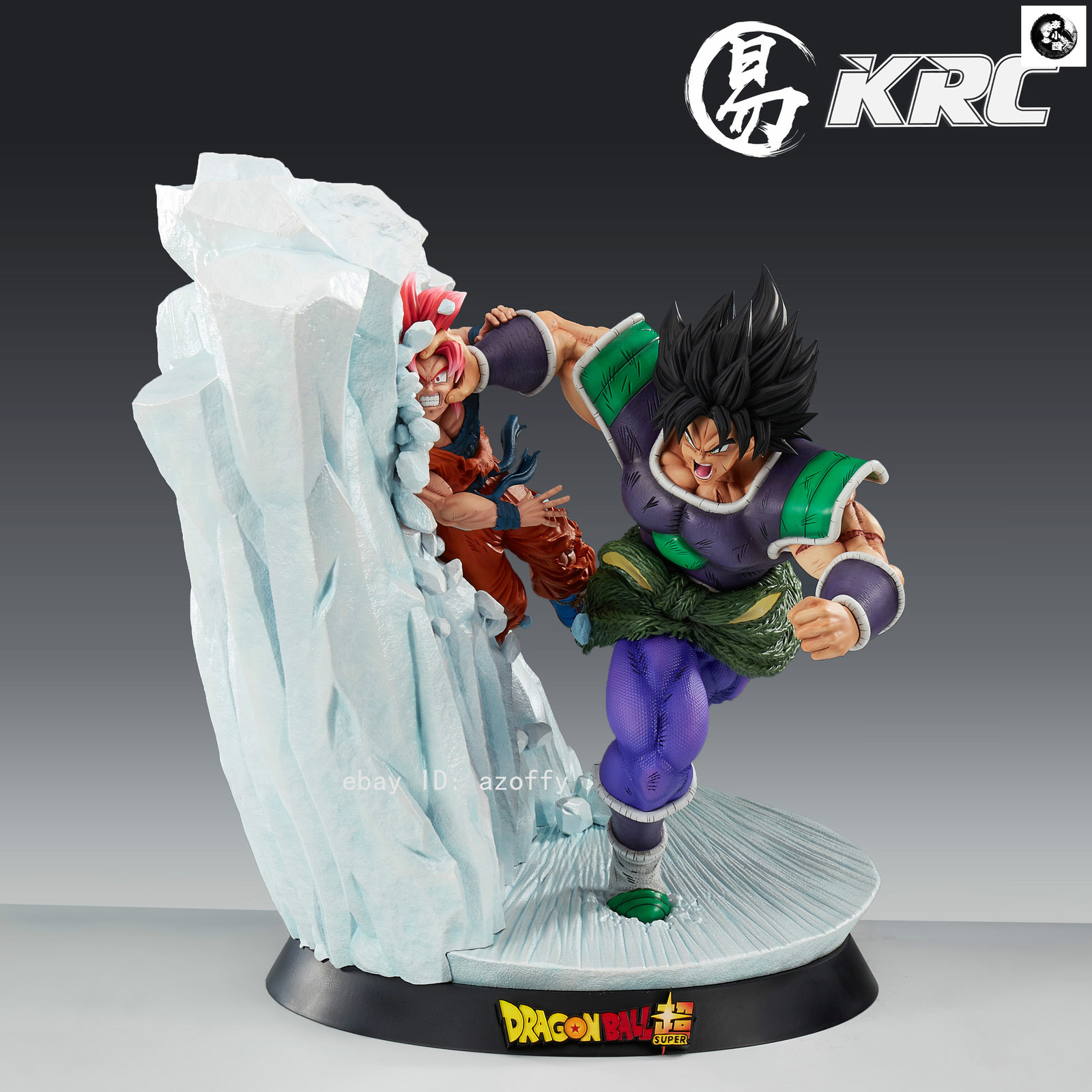KRC Studios Dragon Ball Z Son Goku VS Broli Original Resin Statue Figure Model