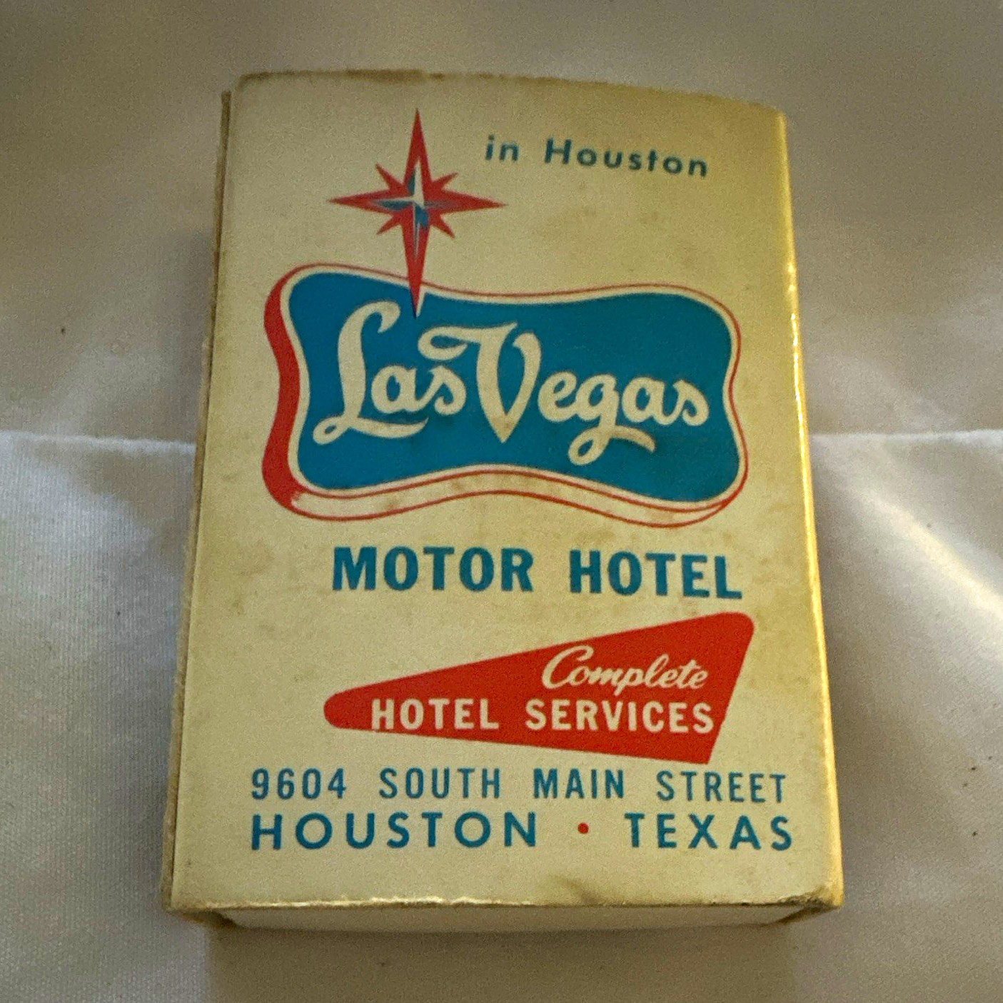 Vintage Las Vegas Motor Hotel Houston TX & Fort Brown Hotel Brownsville TX