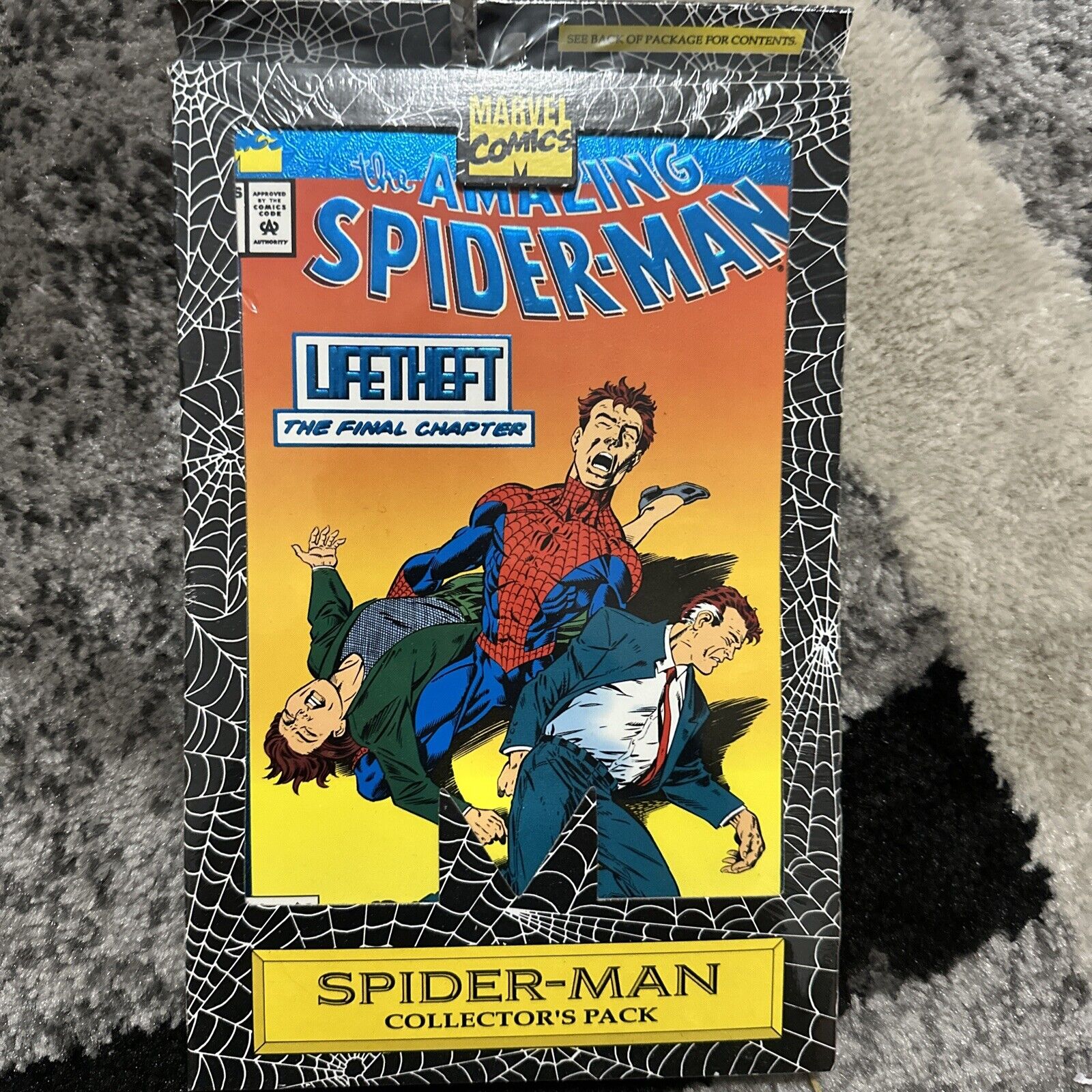 The Amazing Spider-man Collectors Pack Life theft Unopened 