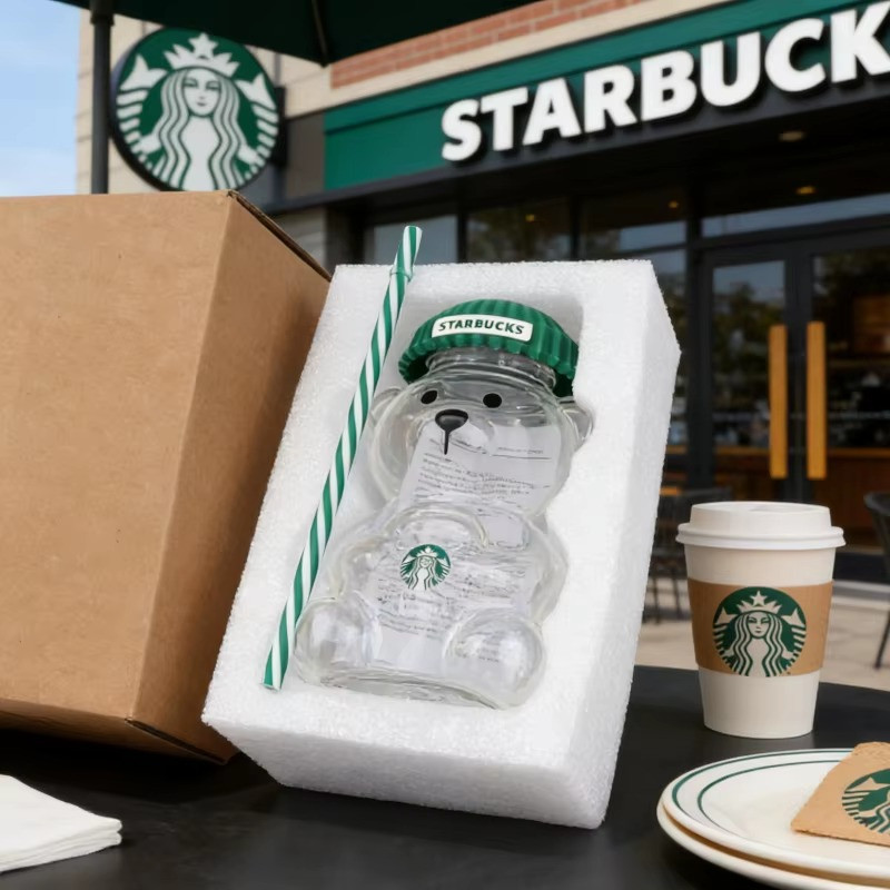 2026 100% Authentic Starbucks Bearista BearGlass Cup Brand New Halloween Gift