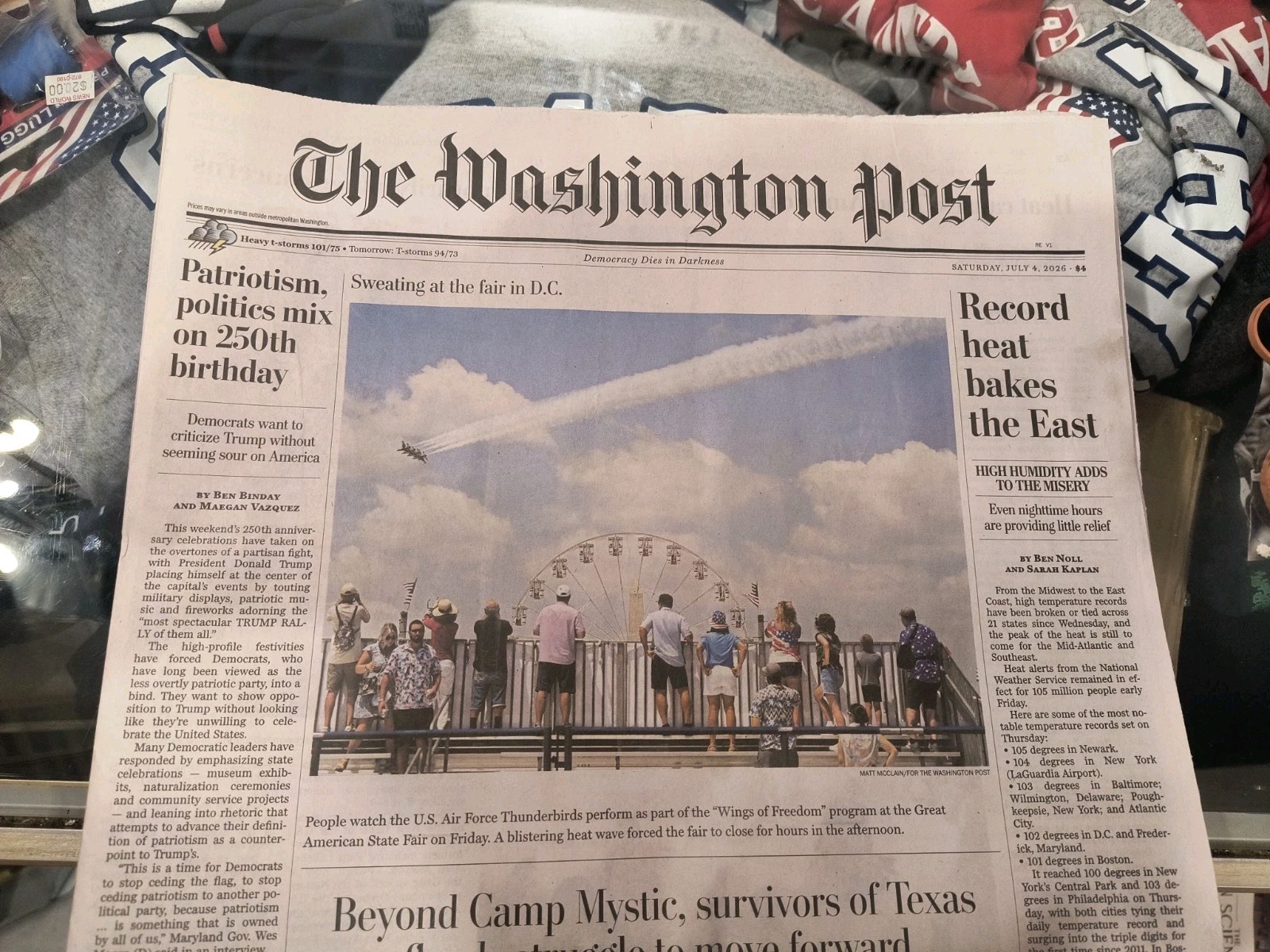 The Washington Post Saturday July 4 2026