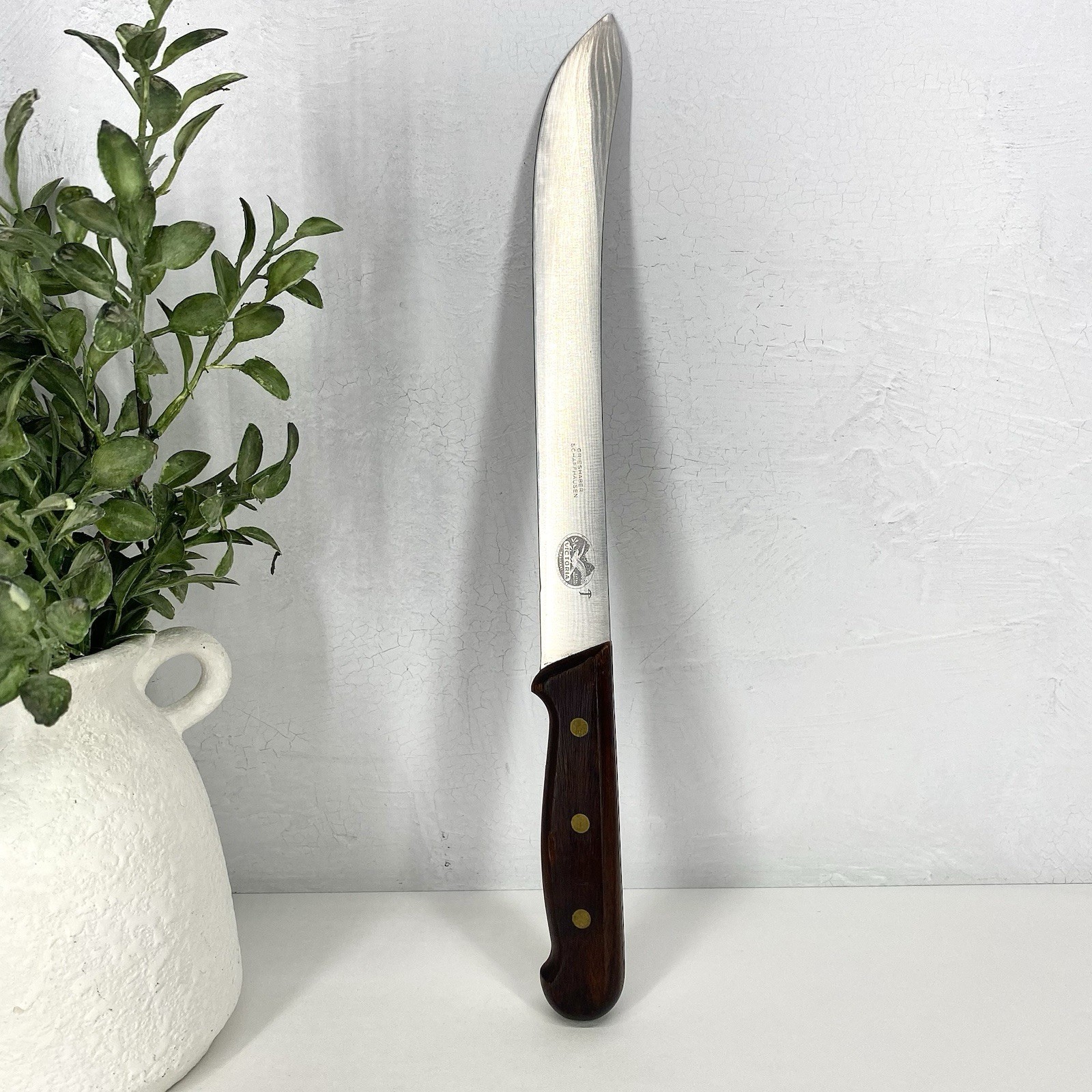 Victorinox Rare Vintage Cimeter Knife Stamped Victoria Grieshaber Schaffhausen Victorinox Rare Vintage Cimeter Knife Stamped Victoria Grieshaber Schaffhausen
