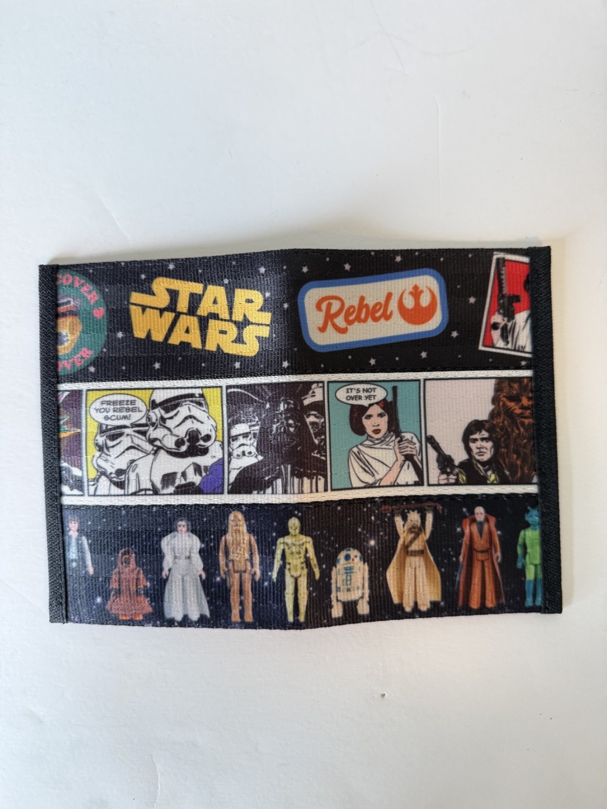 Harveys Disney Star Wars Patchwork Passport Holder NEW
