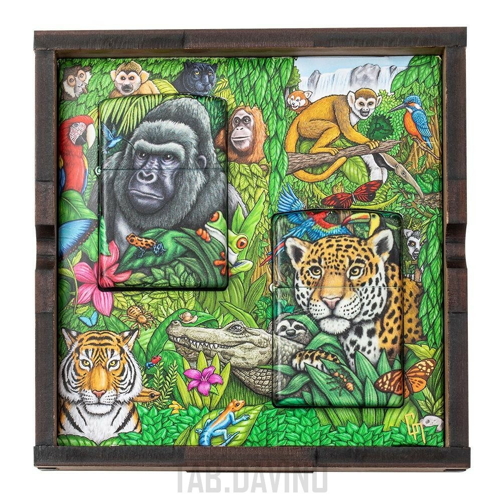 ZIPPO MYSTERIES OF THE FOREST 25th ANNIVERSARY LIMITED 49347 ZIPPO ORIGINAL USA