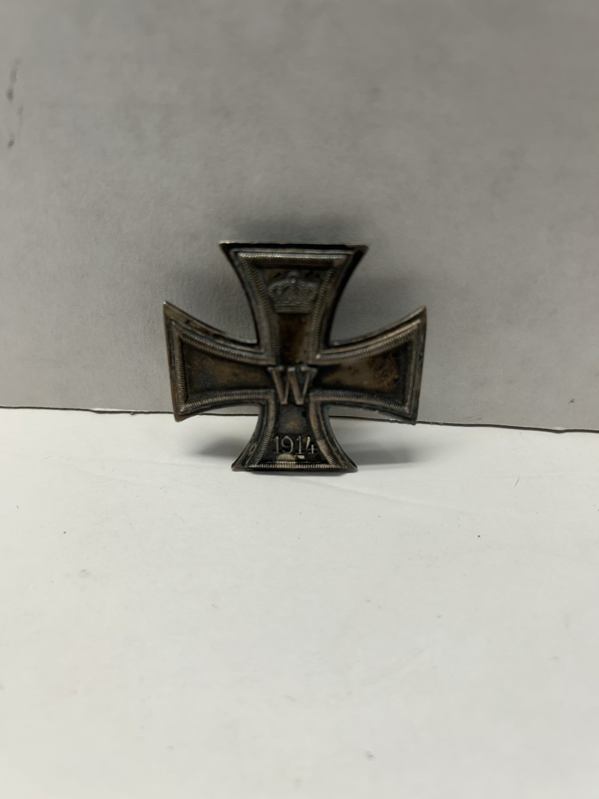 WW1 WWI Imperial German Army Military Iron Cross 1st Class EK1 VAULTED Small Pin