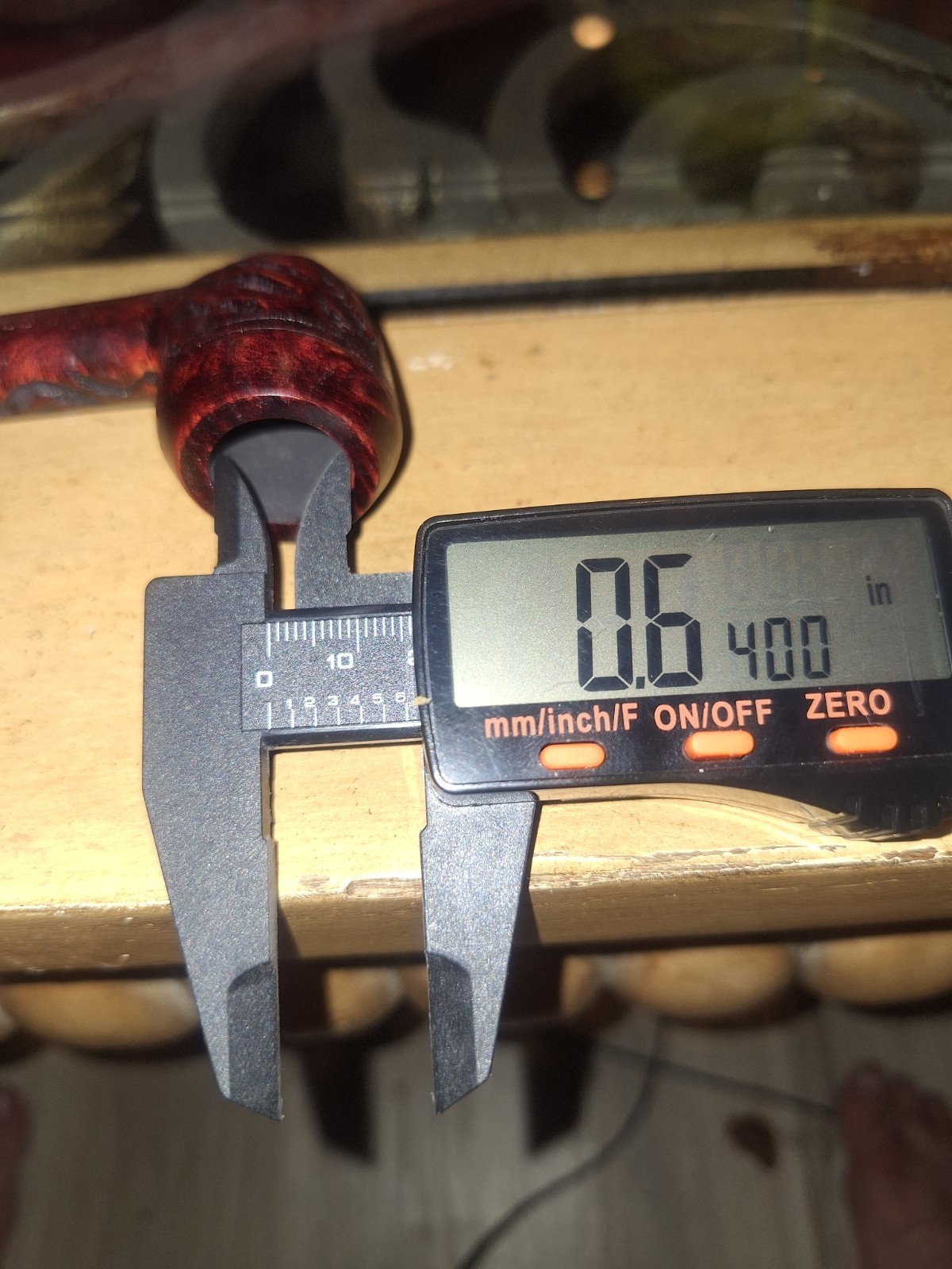 NOS MEDICO Vintage Tobacco pipe.  Carved billiard 40+ Years Old
