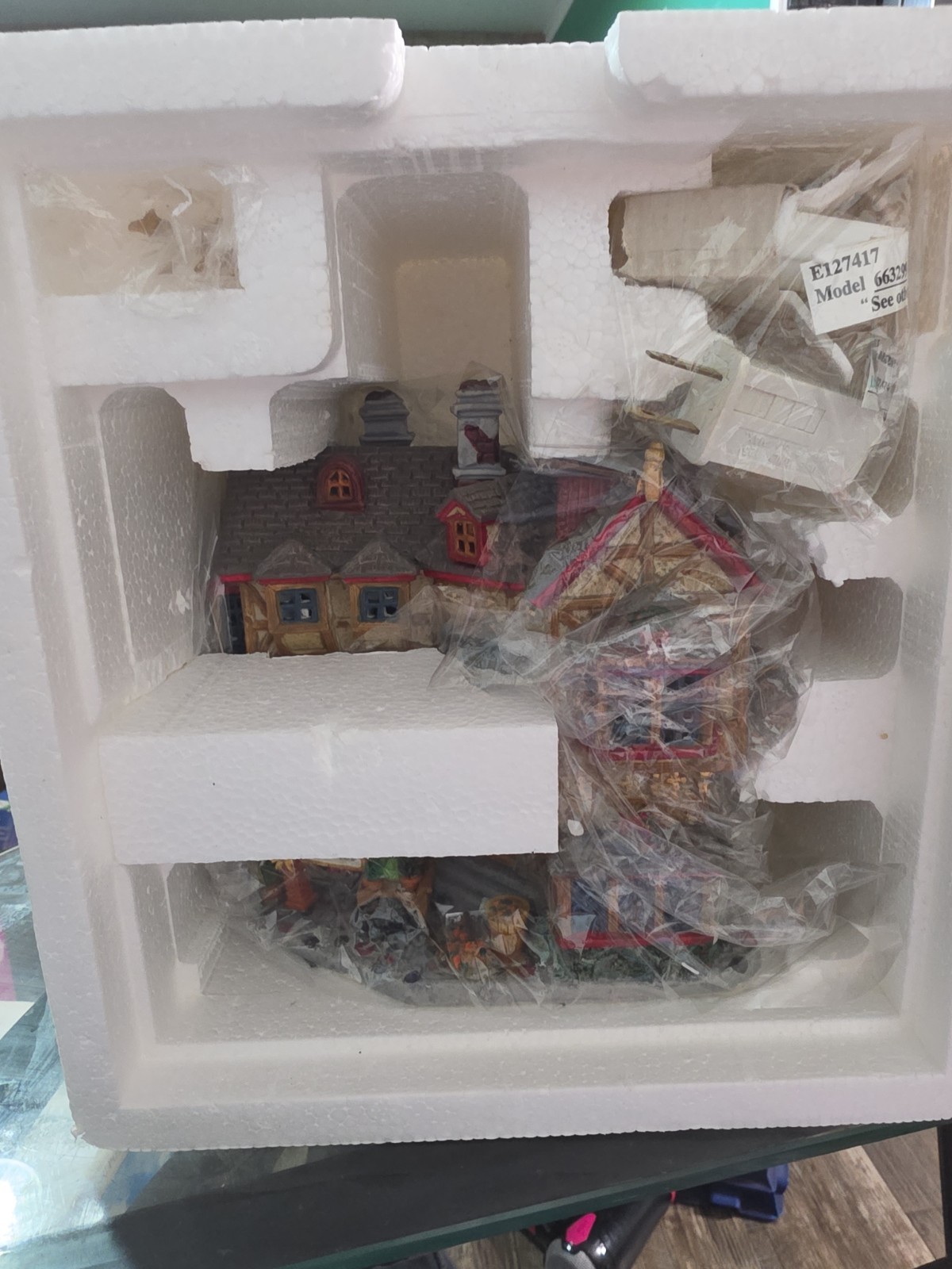  Rare Winter Glen Lemax By Dillard Cabot House NIB