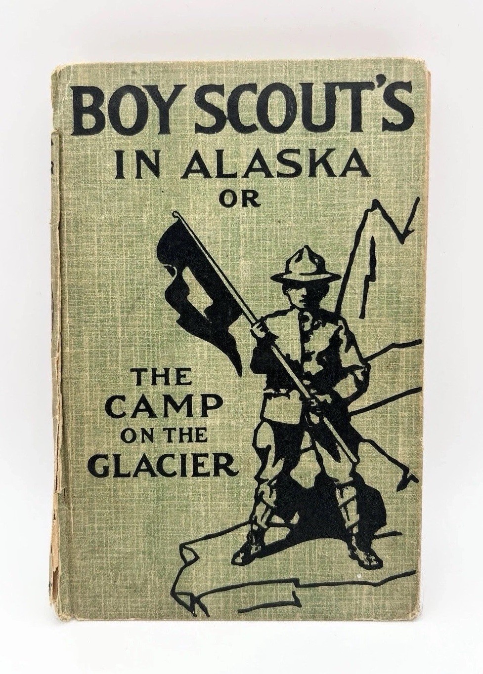 Antique 1913 Boy Scouts in Alaska or The Camp on the Glacier Fletcher Rare
