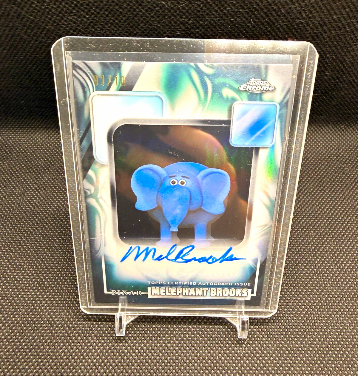 Topps 2026 Topps Disney Chrome Melephant Brooks AA-MB Auto 01/10 Mel Brooks