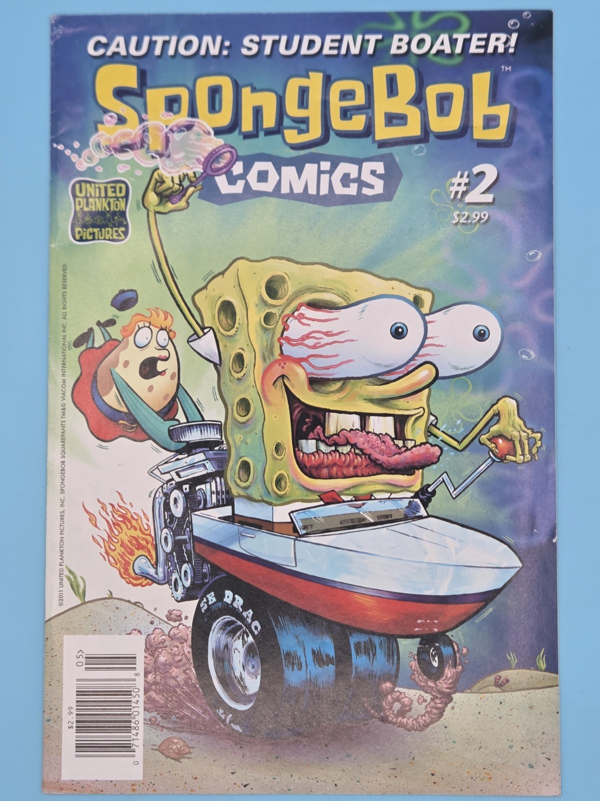 SpongeBob Comics #2 Newsstand (2011) United Plankton Comics