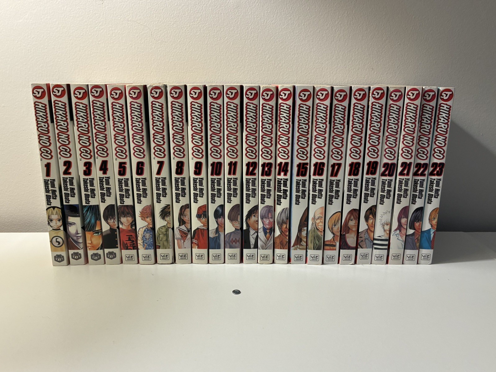 Hikaru No Go Manga Complete Set Volumes 1-23 Manga English Viz Media 
