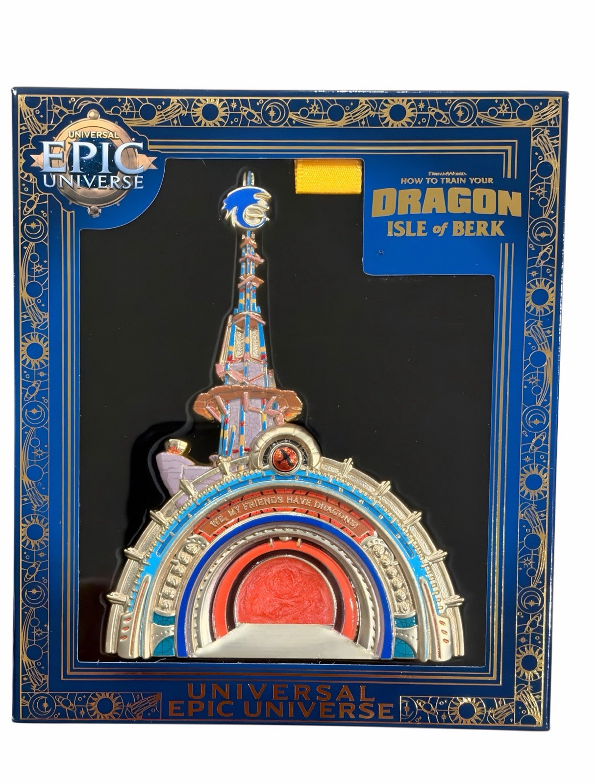 Universal Epic Universe Isle Of Berk 1st Anniversary Limited Edition Pin NIB