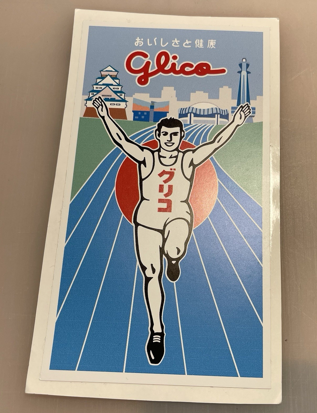 Glico Running Man JDM Osaka Sticker 3.5” x 6”