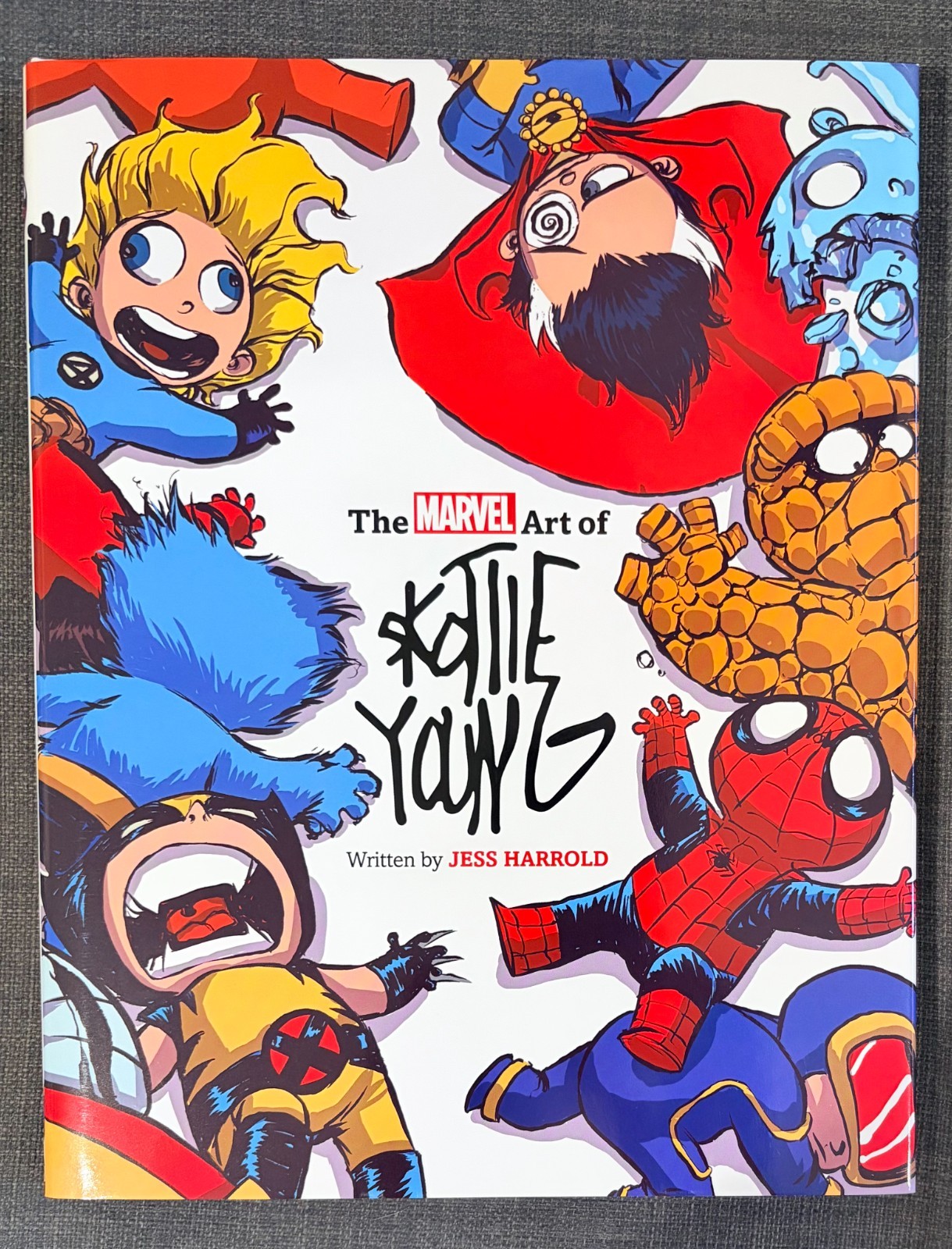 The MARVEL Art of Skottie Young by Jess Harrold, Hardback, Spider-Man, X-Men