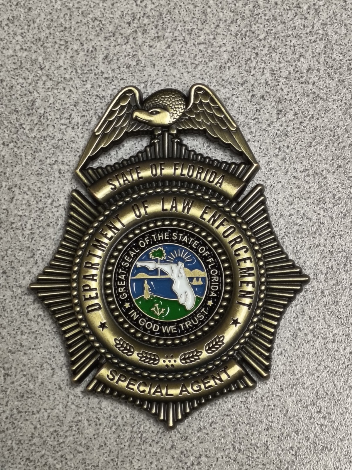Florida Department of Law Enforcement Challenge Coin Special Agent FDLE Police Florida Department of Law Enforcement Challenge Coin Special Agent FDLE Police