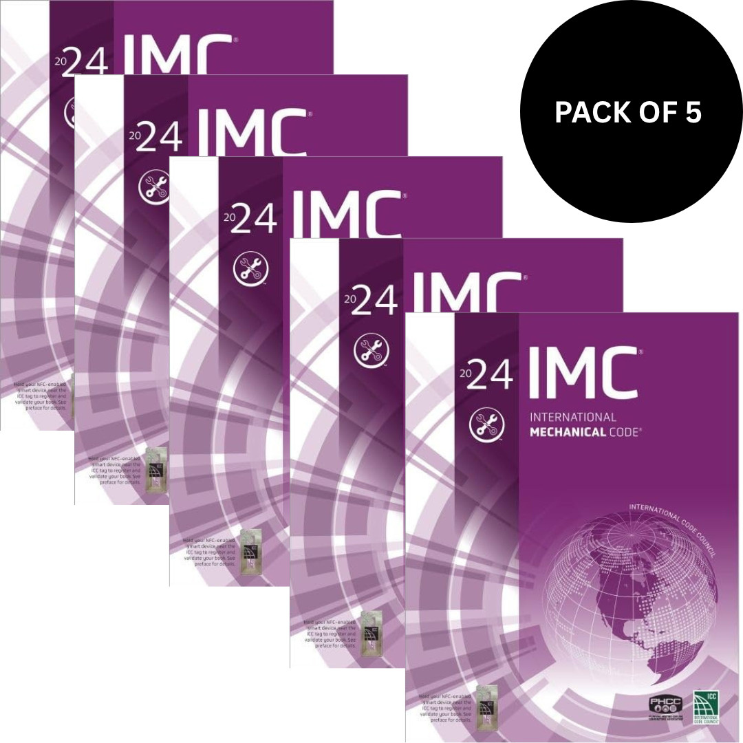 IMC 2024 | 2024 International Mechanical Code | PACK OF 5 |