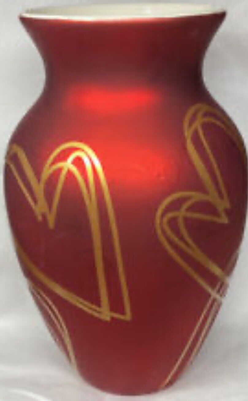 Telaflora Red Heart Vase
