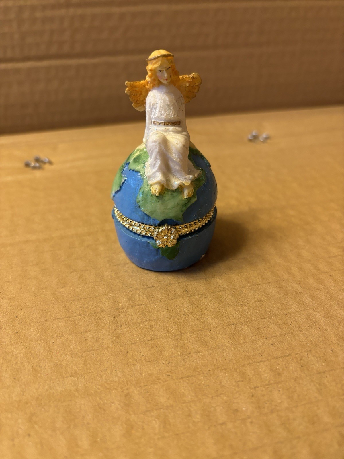 Decorative Egg Shaped Container